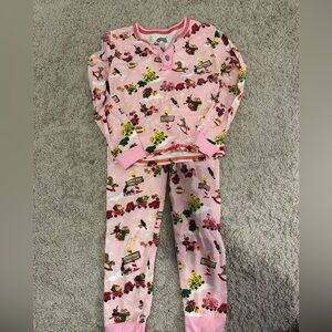 Mud Pie 3T Toddler Girl Christmas Pajamas